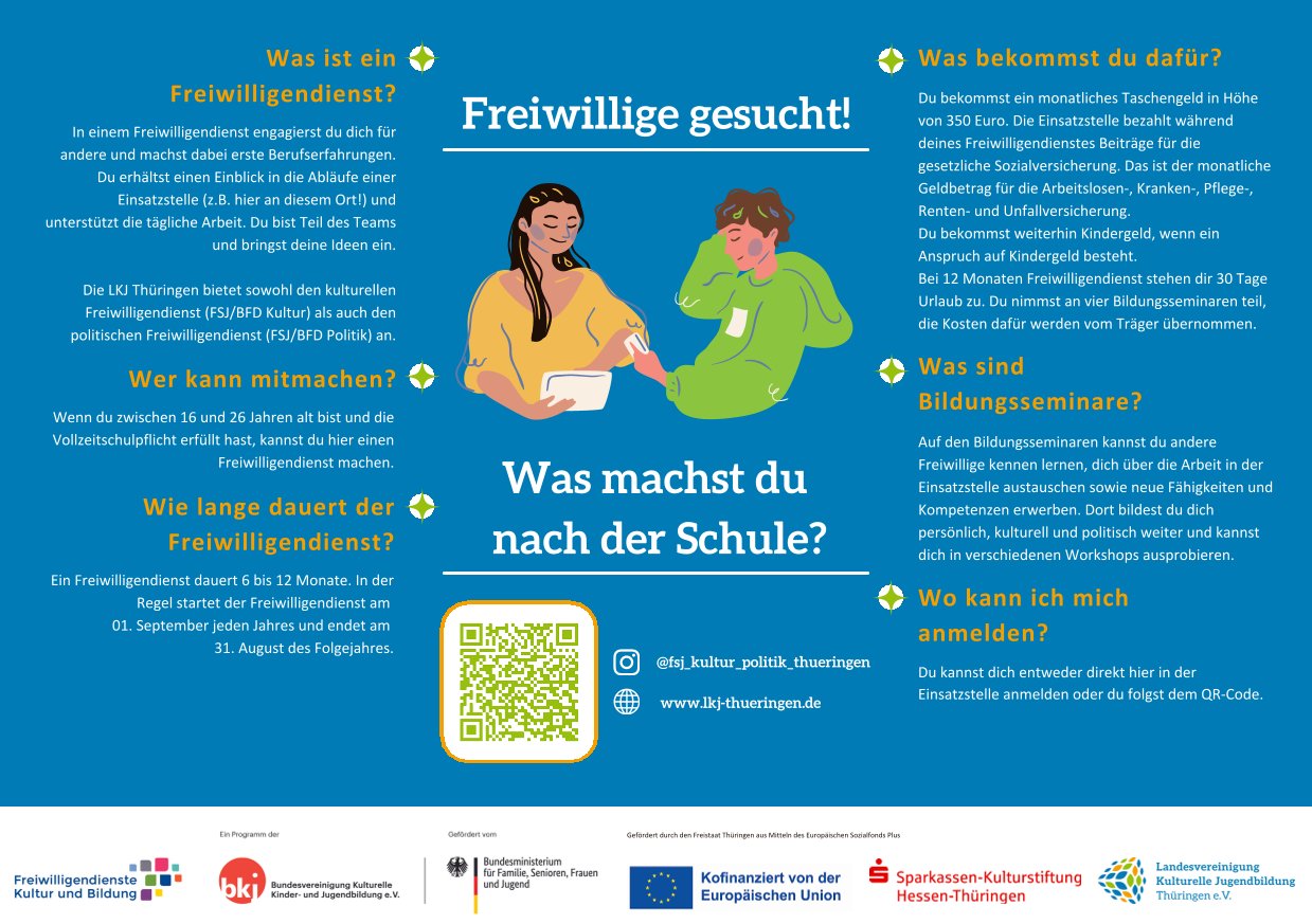 Flyer Freiwillige gesucht 1 2